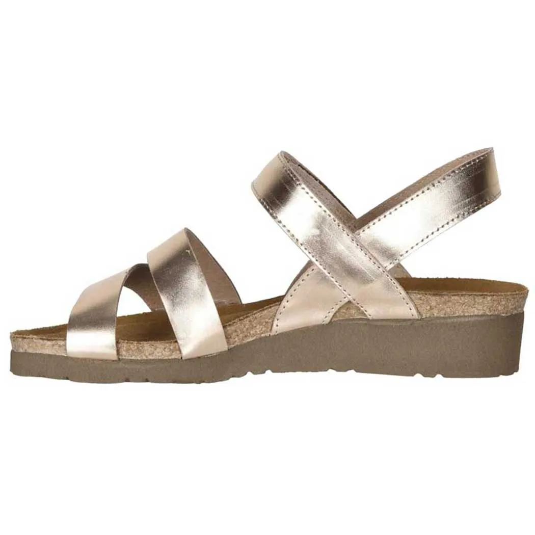 Naot Kayla Sandal Rose Gold Leather (Women's)