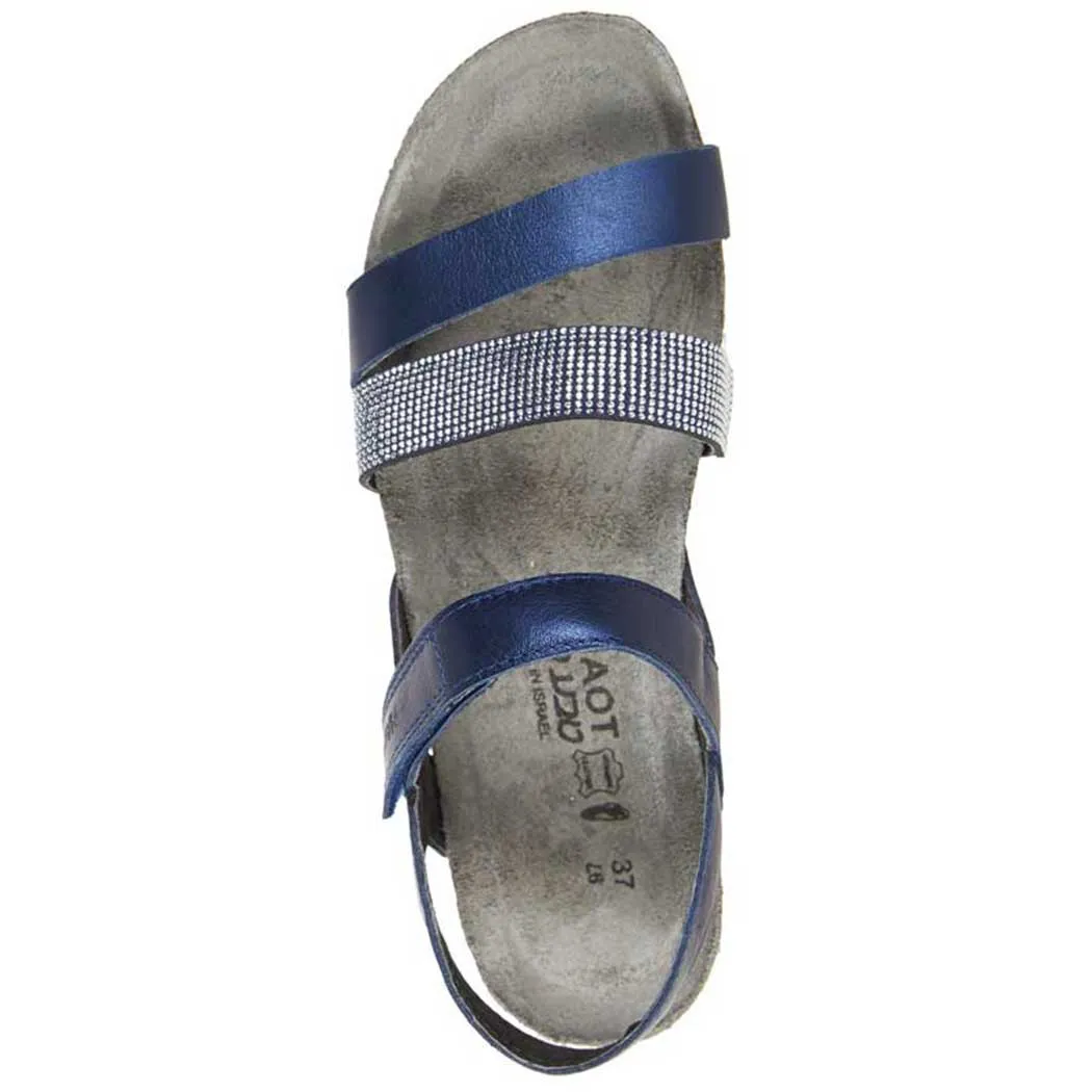 Naot Krista Sandal Polar Sea/ Dark Blue/ Nickel (Women's)