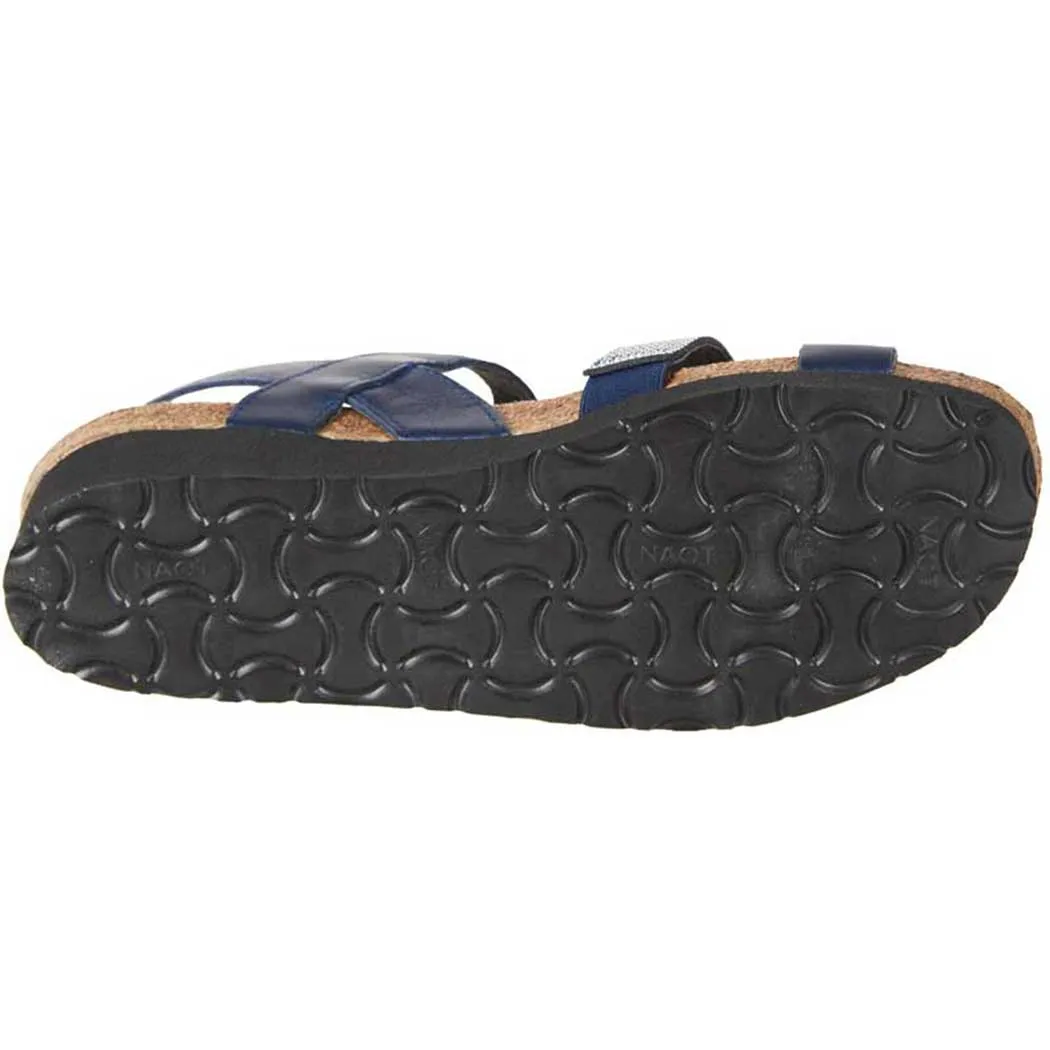 Naot Krista Sandal Polar Sea/ Dark Blue/ Nickel (Women's)