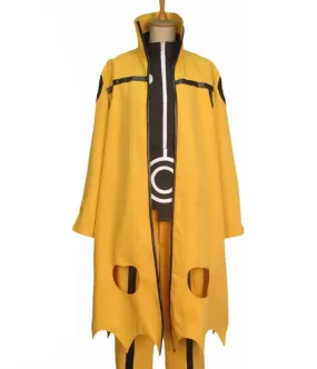 Naruto Uzumaki Naruto Shippuden Cotton Yellow Coat