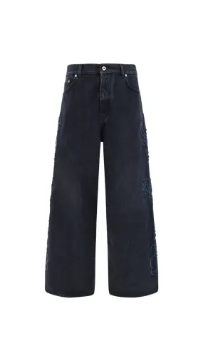 Natlover Super Baggy Jeans - Black