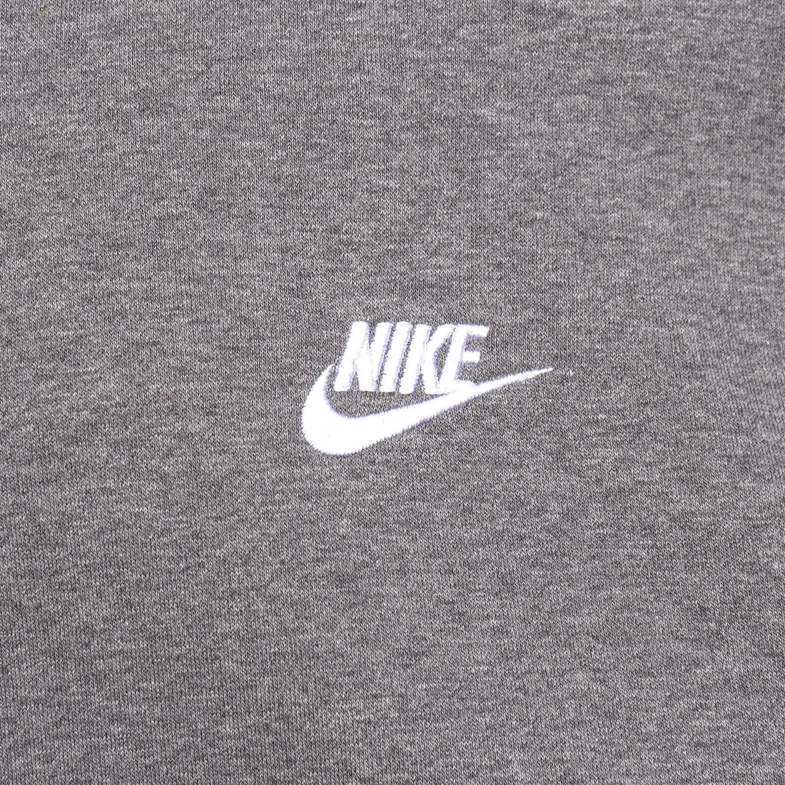 Nike Men Sportswear Club Fleece Hoody (charcoal heathr / anthracite / white)