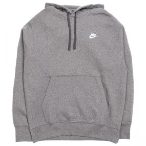 Nike Men Sportswear Club Fleece Hoody (charcoal heathr / anthracite / white)