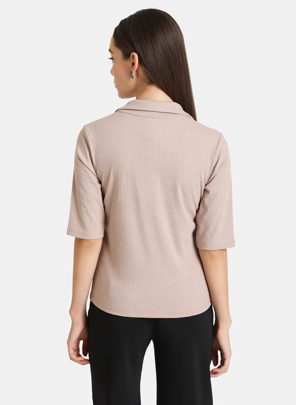 Notch Collar T-Shirt