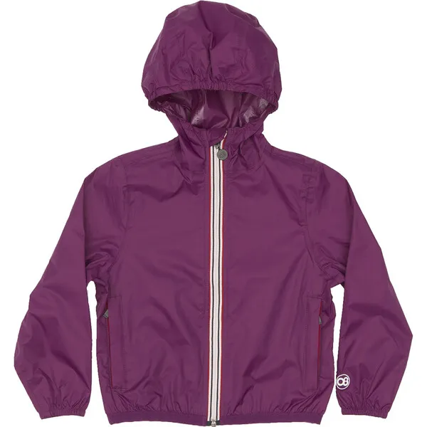 O8 Lifestyle Sam Packable Rain Jacket, Grape