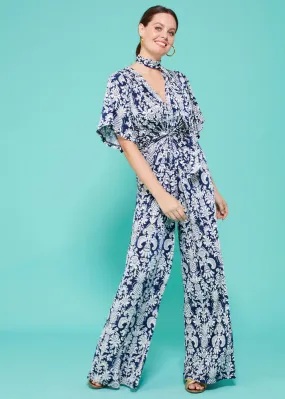 Onjenu Dakota Pina Jumpsuit Navy Blue