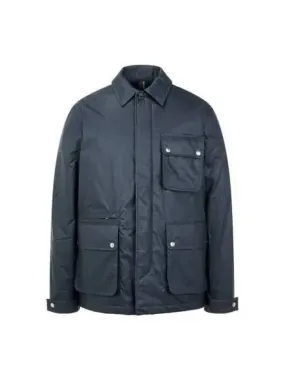 Overseas Station Season Big Chance 8 18 PS Waxed Cotton Hunting Jacket Dark Navy 270187