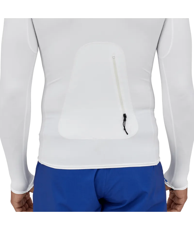 Patagonia R0 Hooded Rashguard-White