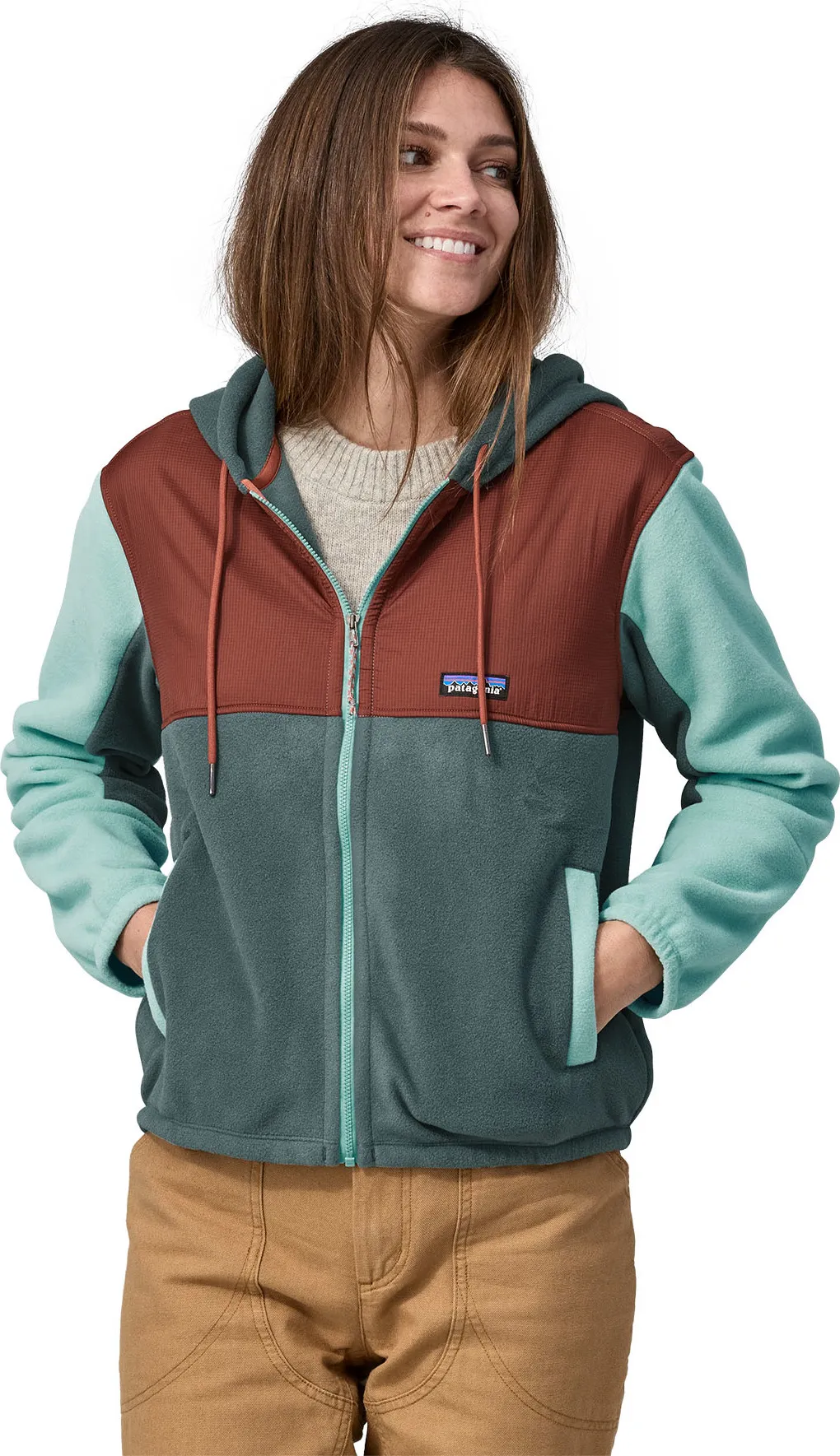 Patagonia Women's Microdini Hoody Nouveau Green | Buy Patagonia Women's Microdini Hoody Nouveau Green here | Outnorth