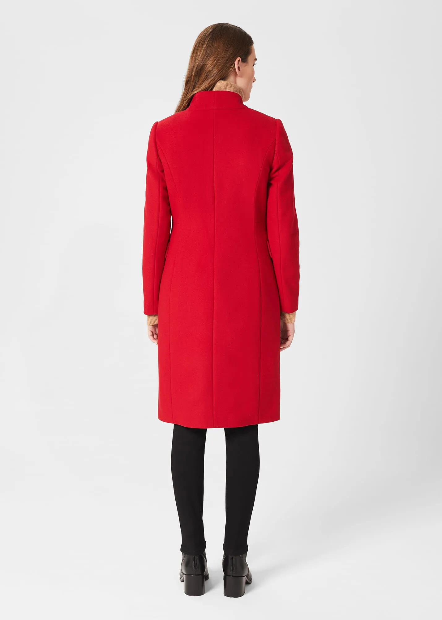 Petite Rhiannon Wool Blend Coat 