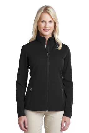 Port Authority Ladies Pique Fleece Jacket L222 Black