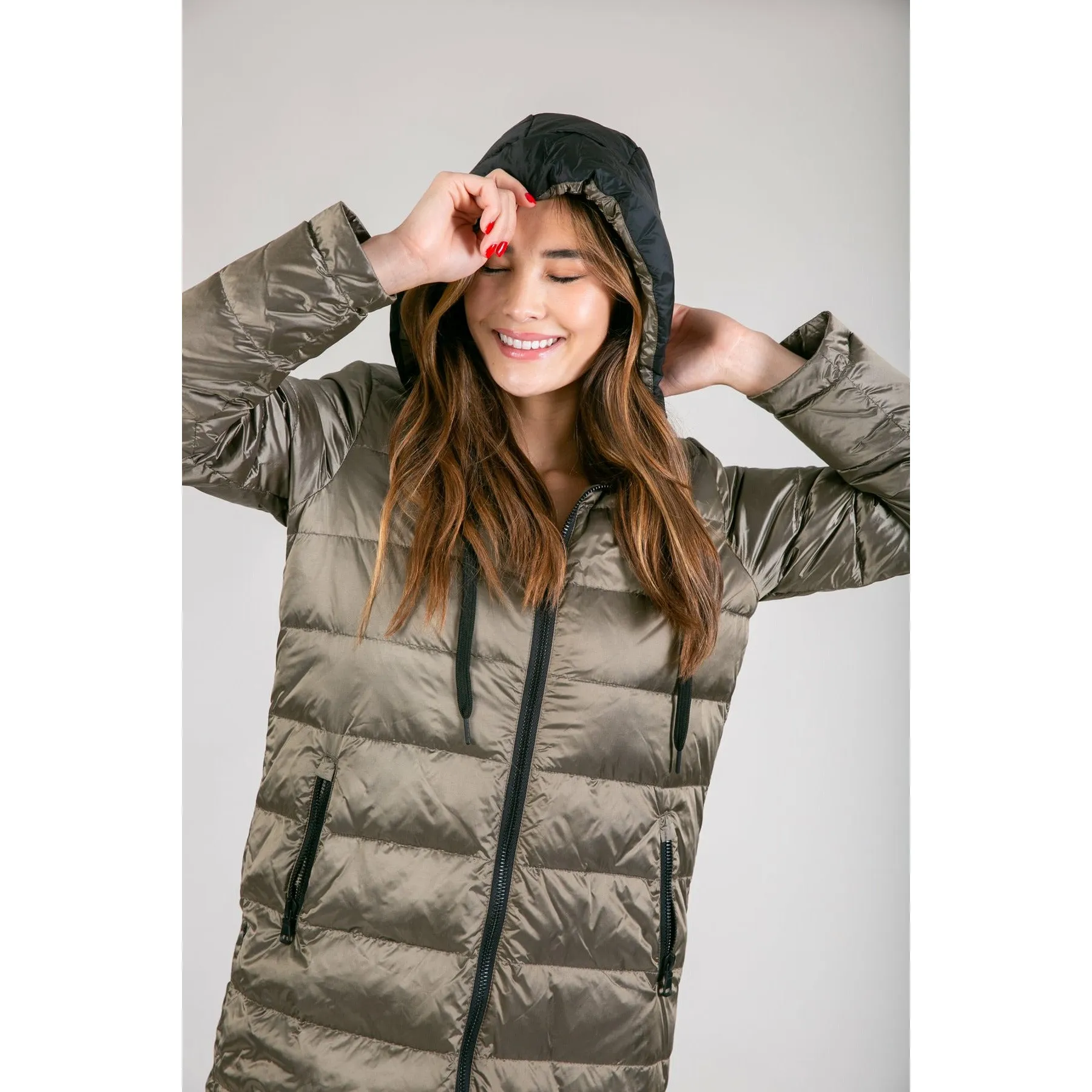 Quilted Hooded Jacket