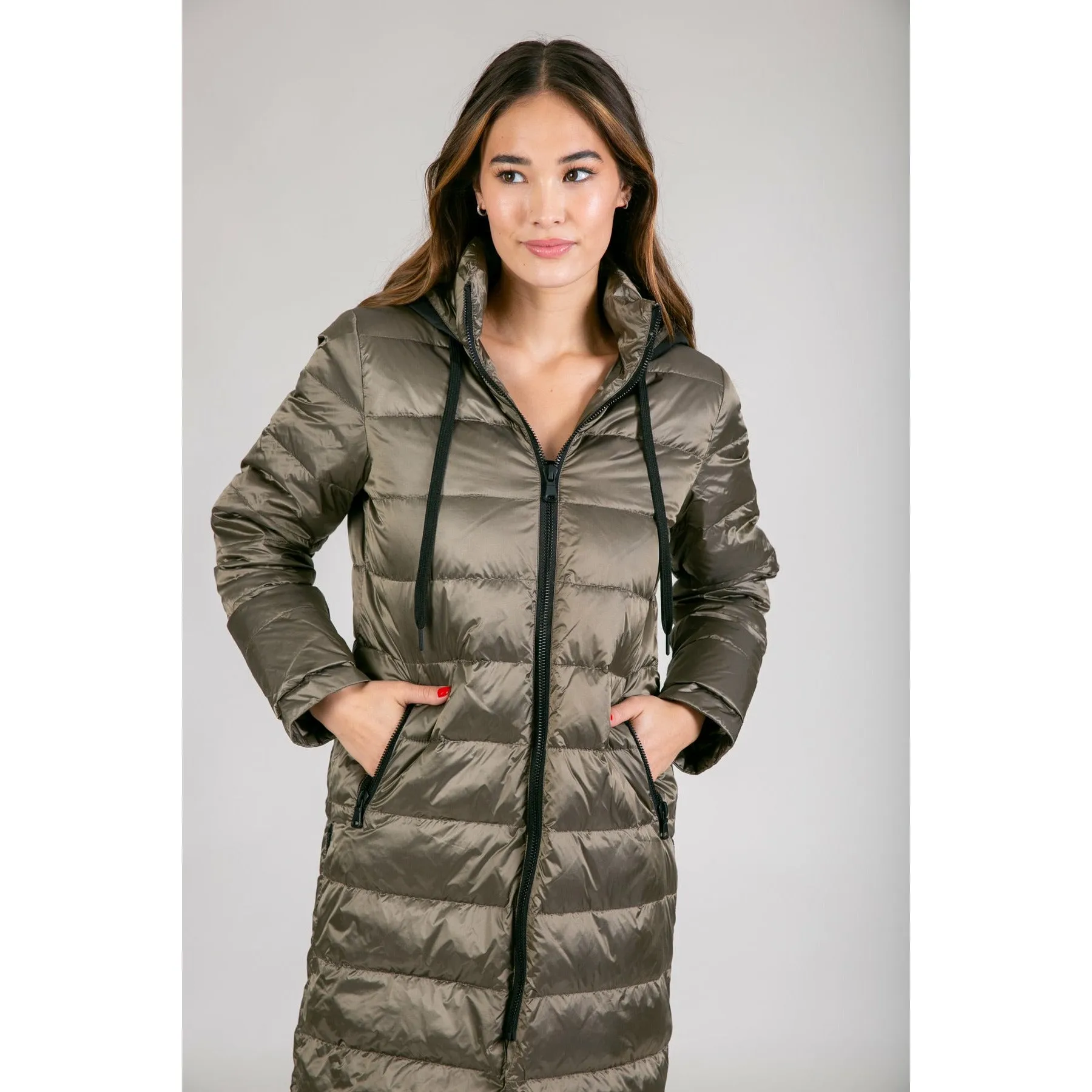 Quilted Hooded Jacket