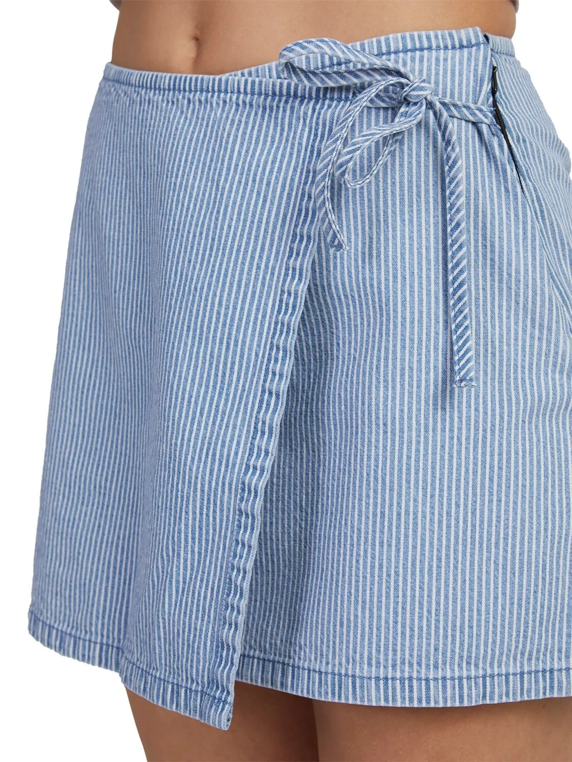 RVCA Ladies Wrapped Mini Skirt