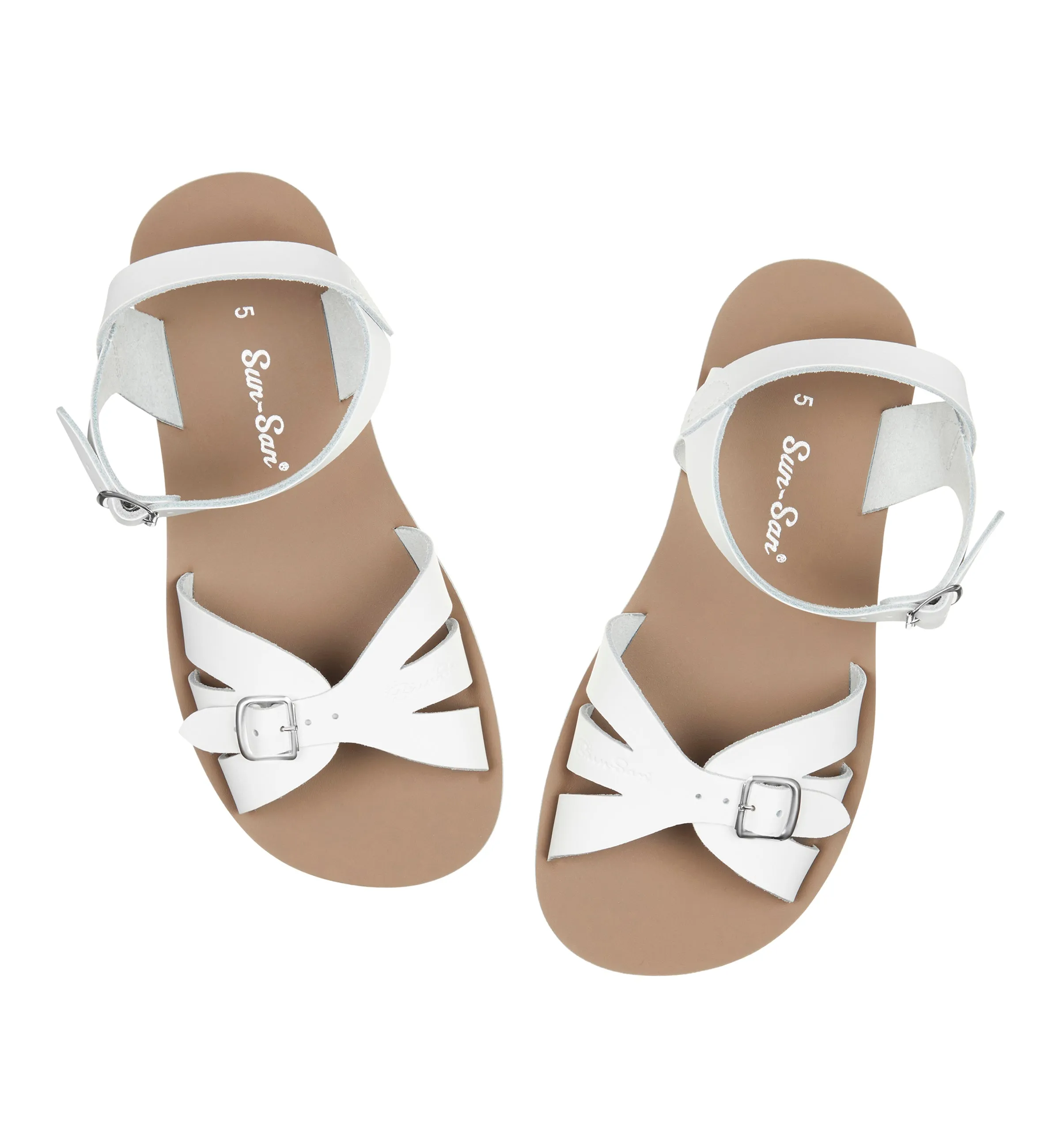 Salt-Water Sandals Boardwalk White - adult