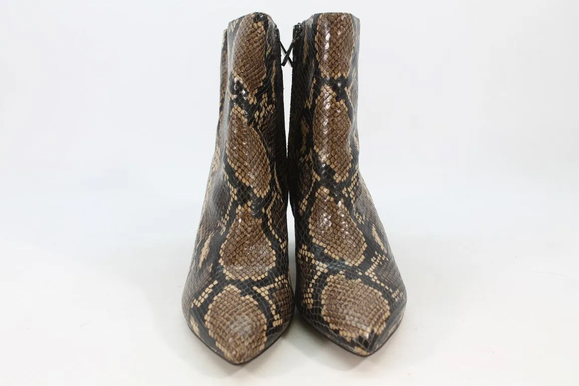 Sam Edelman Hilty Women's Hazelnut Snake Boots 6.5M(ZAP11921)