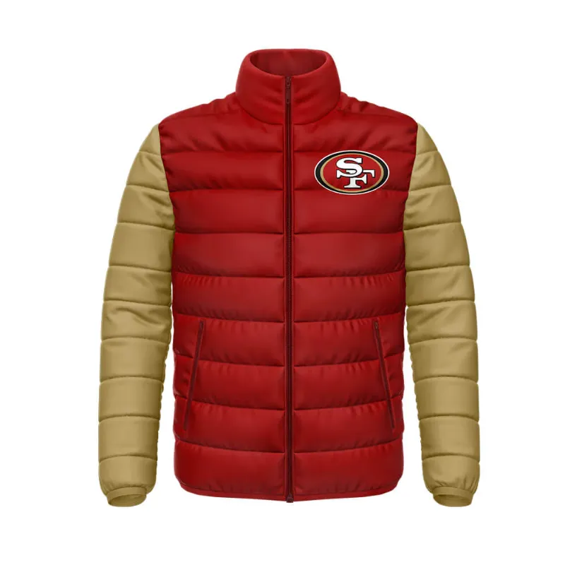 San Francisco 49ers Puffer Jacket - William Jacket