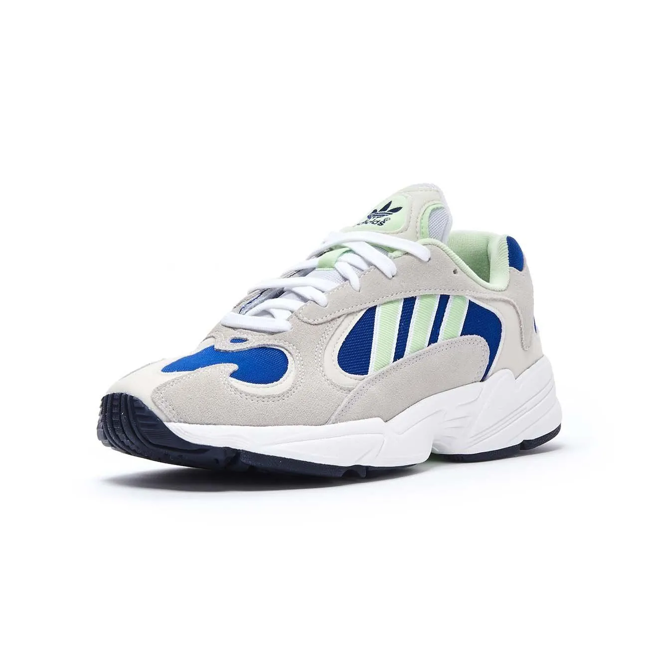 SCARPE YUNG-1 ADIDAS Uomo White Glow green Royal