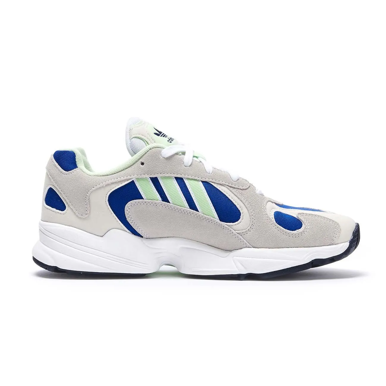 SCARPE YUNG-1 ADIDAS Uomo White Glow green Royal