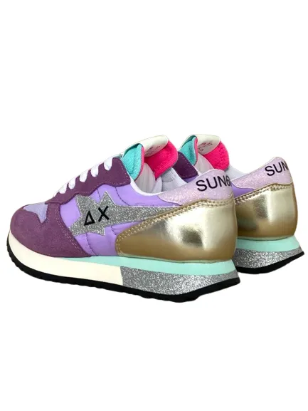 SNEAKERS LILLA Z33211 STARGIRL GLITTER LOGO