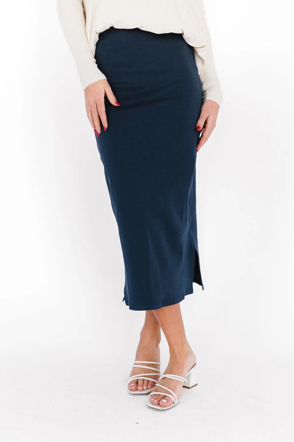 Spencer Skirt in Navy