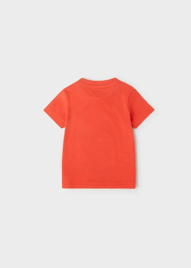 S/s scuba t-shirt for baby boy - Watermelon