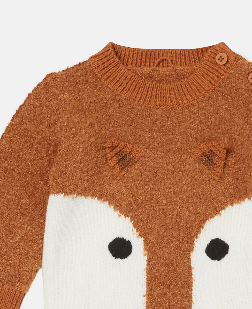 Stella McCartney Baby Boy Sweater With Fox Intarisa