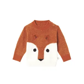 Stella McCartney Baby Boy Sweater With Fox Intarisa