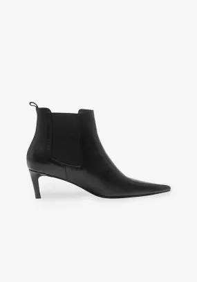 Stevie Boots Black Leather