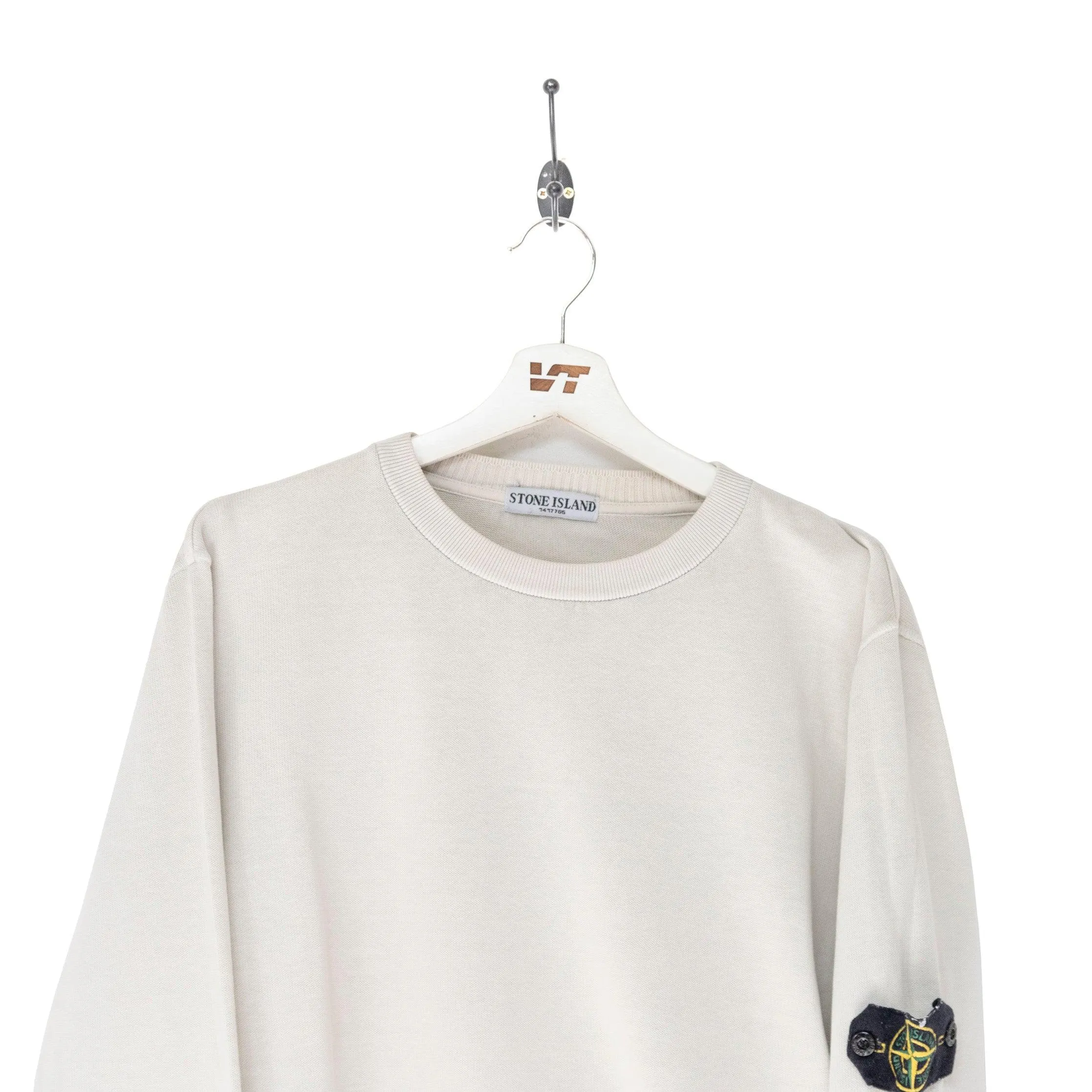 Stone Island A/W 2008 Cream Crewneck Sweater