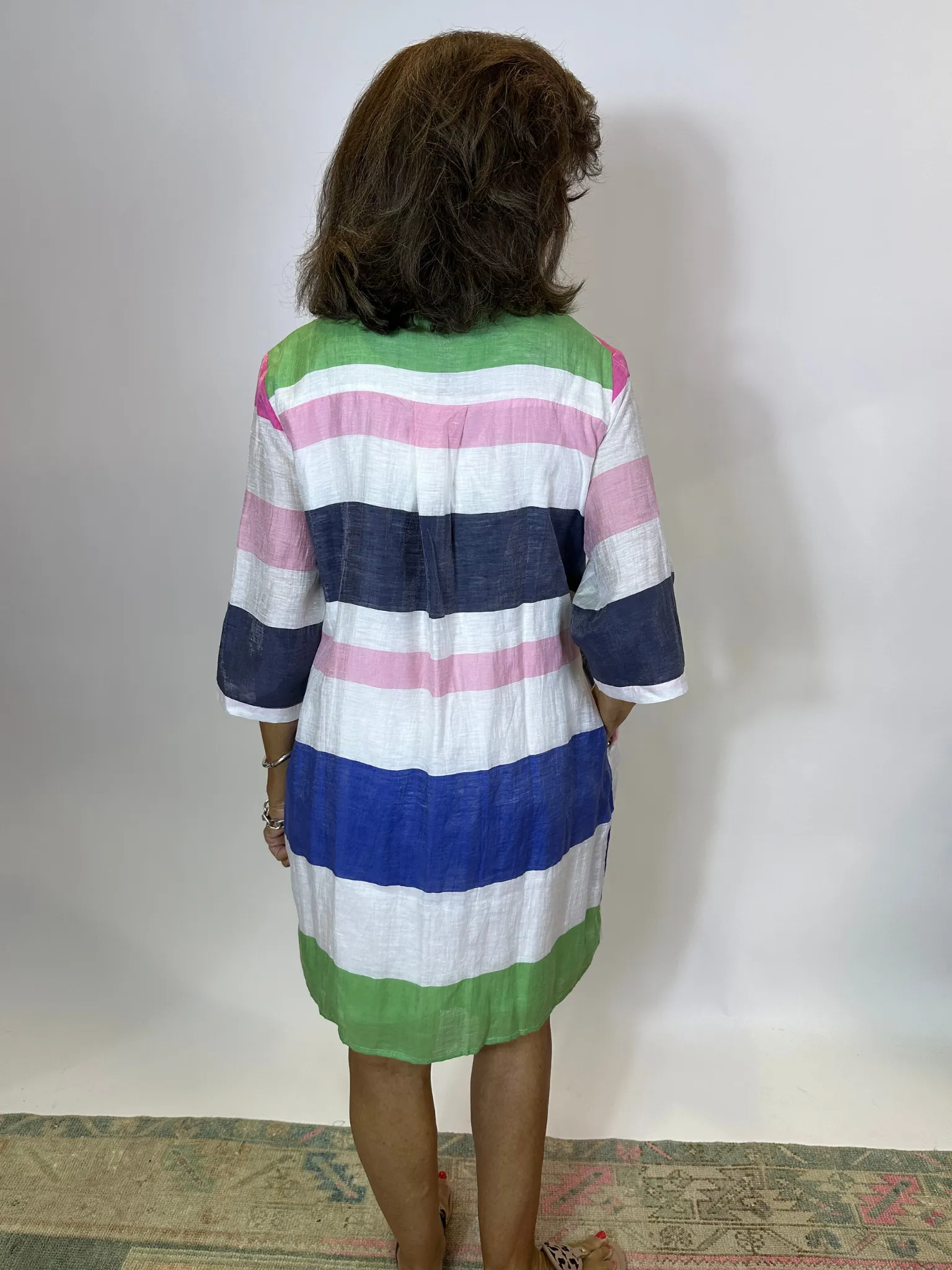 Stripe Linen Dress