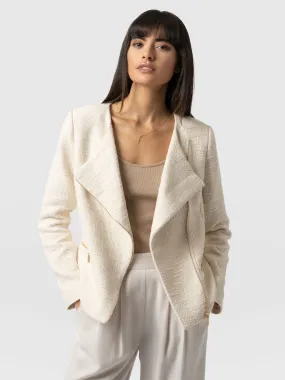 Sutton Jacket - Cream Bouclé