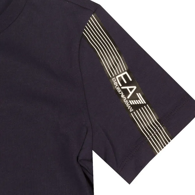 T-SHIRT STRIPES Boy Navy