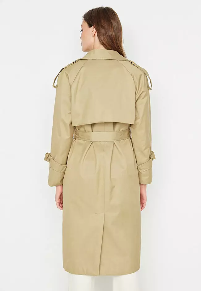 Trendyol Classic Longline Trench Coat