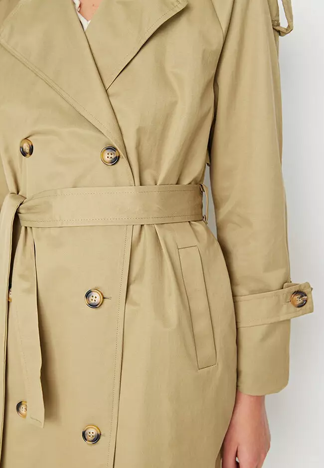 Trendyol Classic Longline Trench Coat