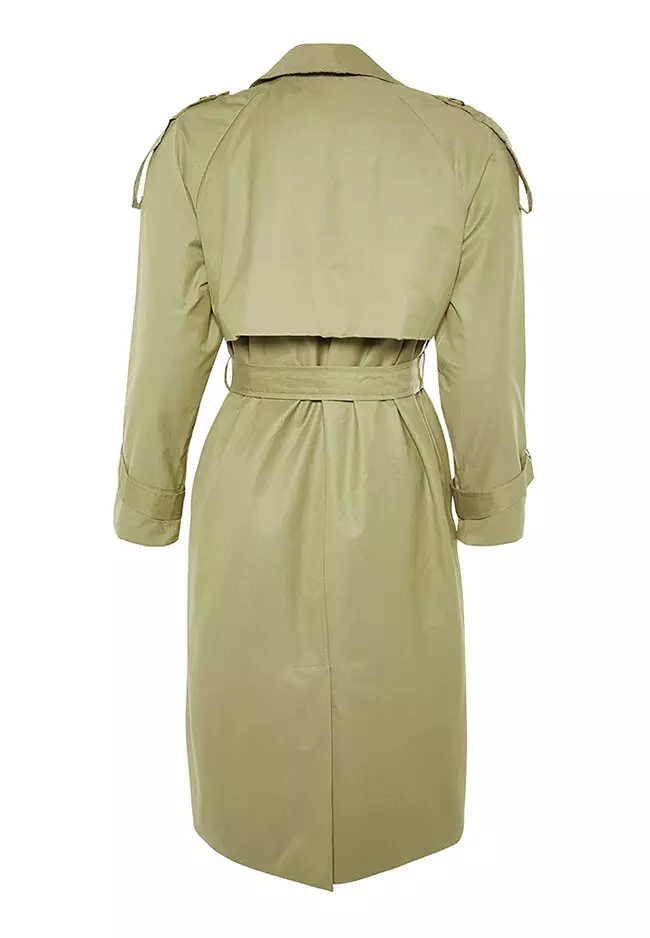 Trendyol Classic Longline Trench Coat