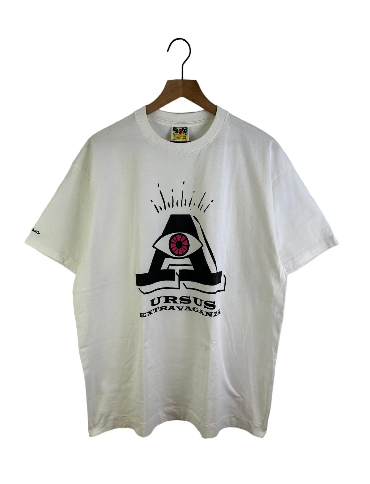 Ursus Bape A Logo Print T-Shirts Size: XL