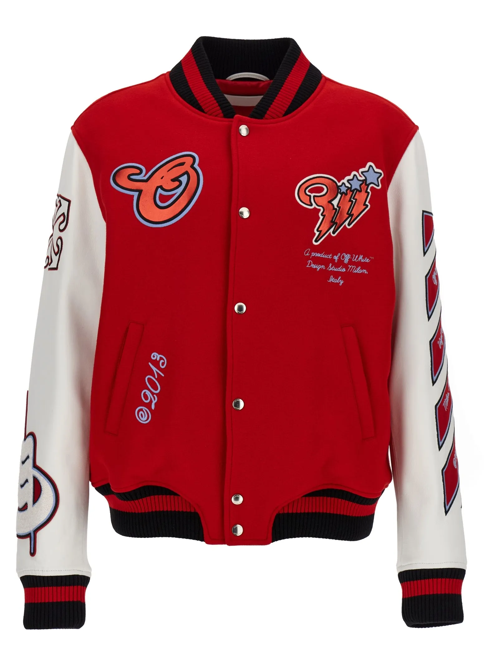 Varsity Casual Jackets, Parka Red