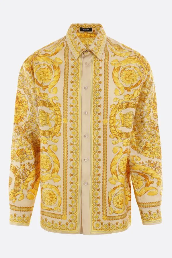 VERSACE  |Silk Luxury Shirts