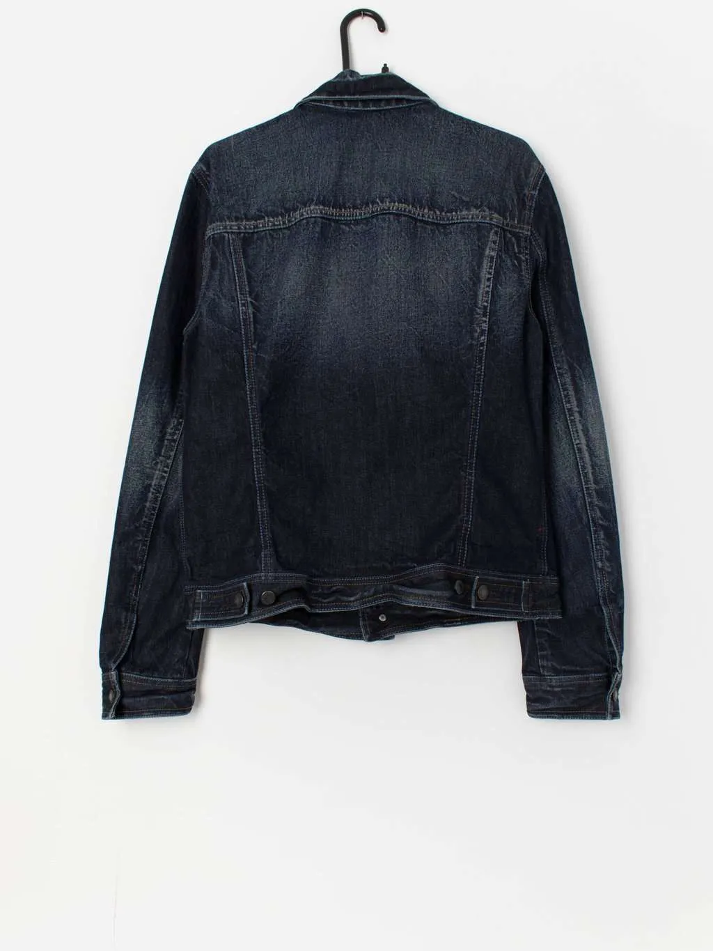 Vintage Armani Exchange denim jacket in indigo blue – Medium