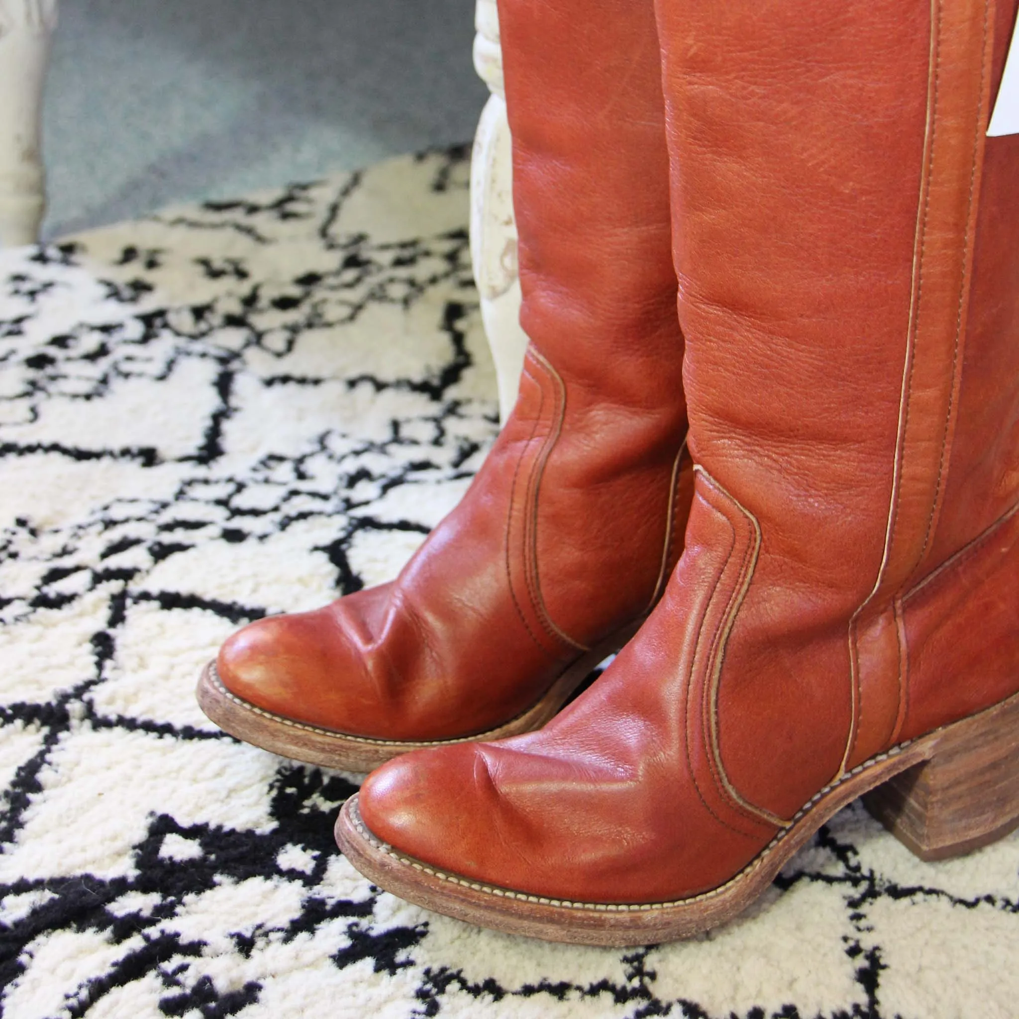 Vintage Frye Campus Boots