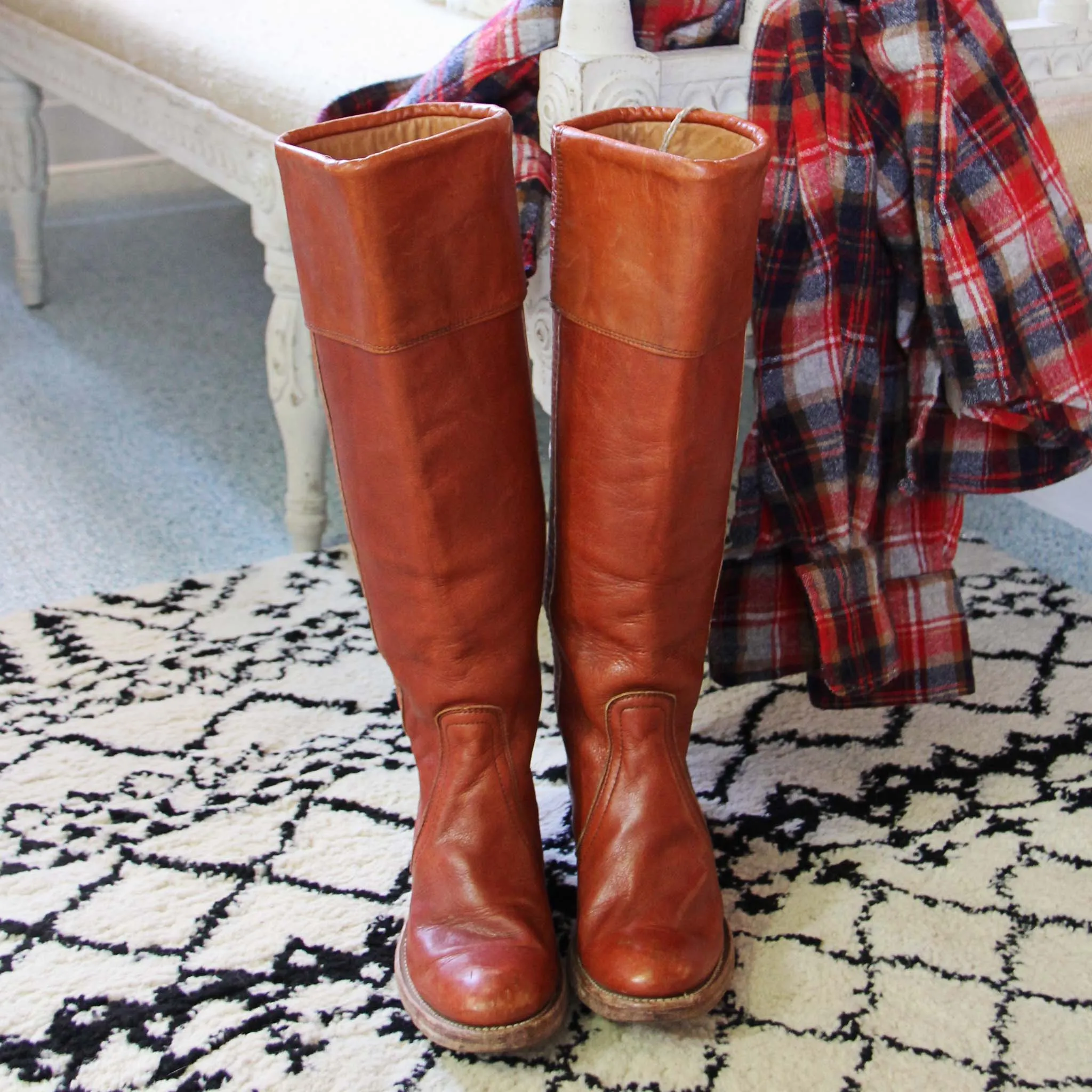 Vintage Frye Campus Boots