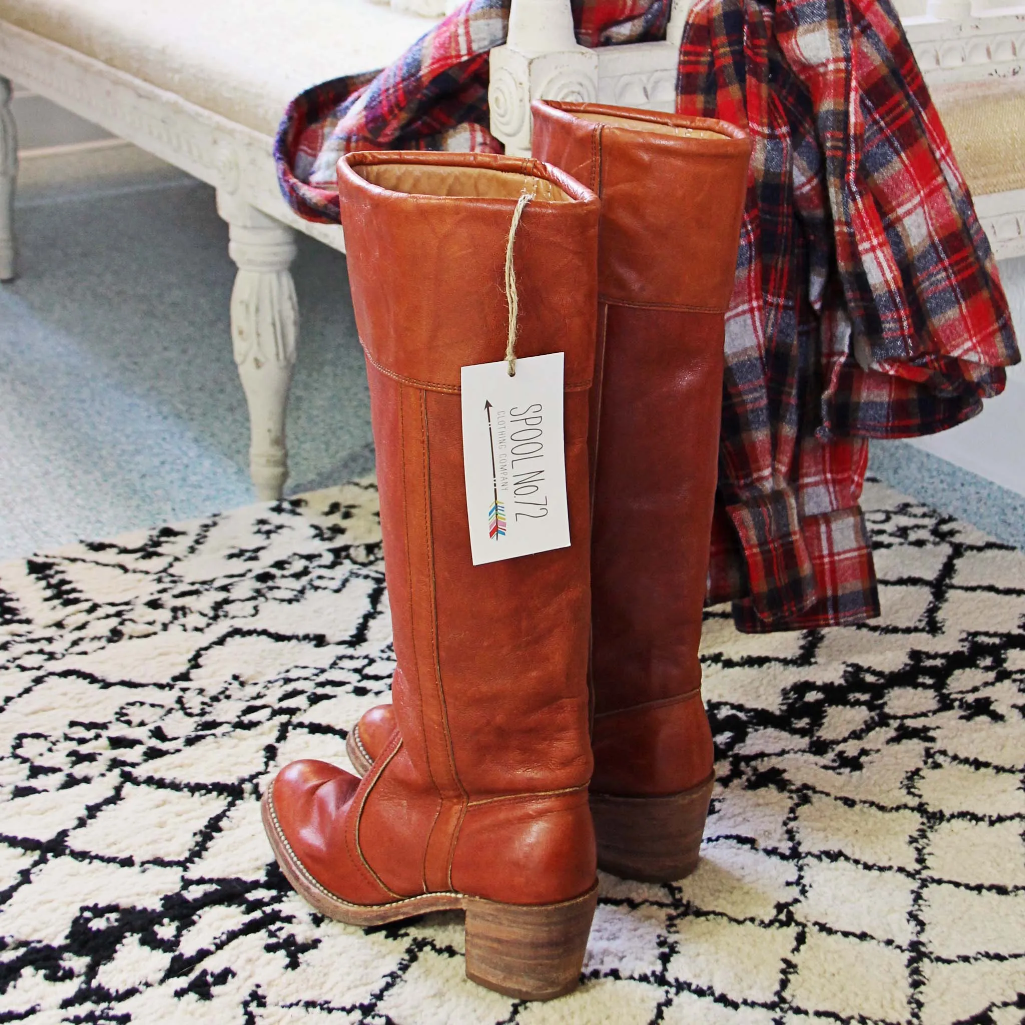 Vintage Frye Campus Boots