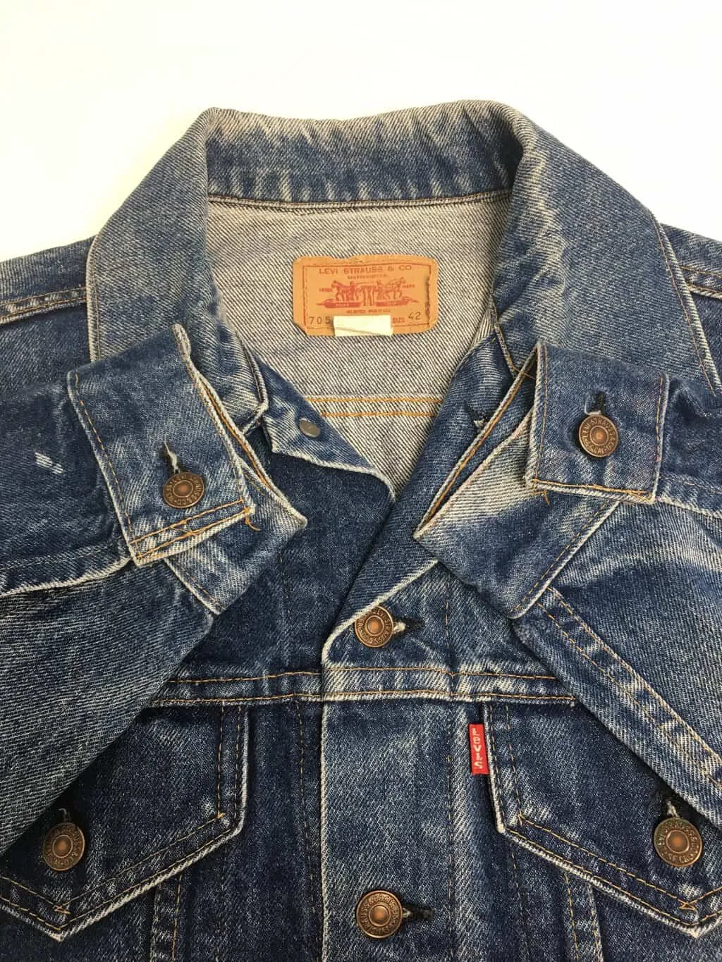 Vintage Levis 70505 denim jacket, made in the USA – Medium