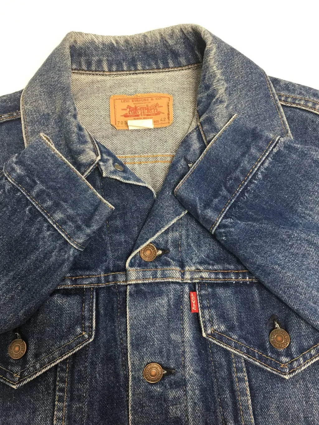 Vintage Levis 70505 denim jacket, made in the USA – Medium