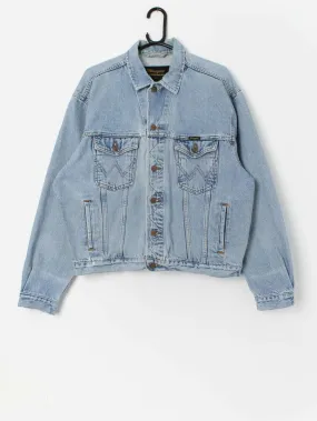 Vintage Wrangler denim jacket in pale blue – Large