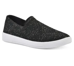 White Mountain Slip-on Woven Sneaker - Upsoar