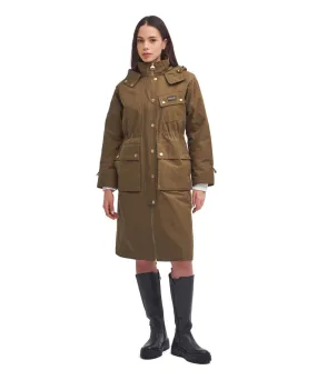 Women's Barbour International Roberta Showerproof Trench Coat