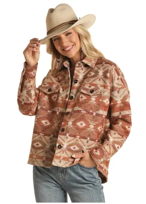 Women's Rock & Roll Cowgirl Shirt Jacket #RRWO92R03R