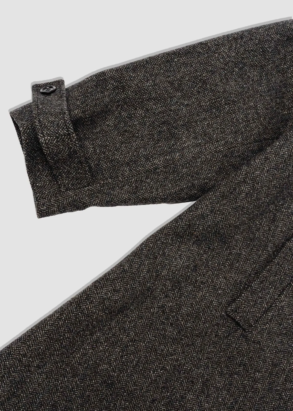 Wool Coat - Charcoal